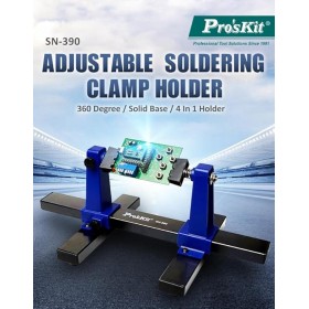 ProsKit 360 Degree Rotation Printed Circuit Board Adjustable PCB Holder Soldering