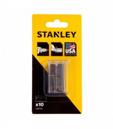 Stanley 10 Pieces Single Edge Razor Blades 28-510