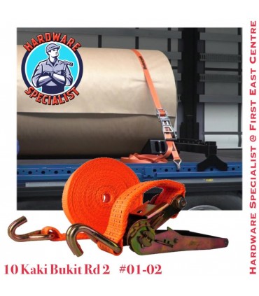 Heavy Duty 4000kg Ratchet Tie Down/Lashing Strap