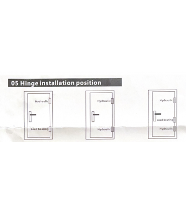ecoWare HG-CHI194-2D-SC 2D Adjustment Invisible Concealed Door Hinges - Per Piece