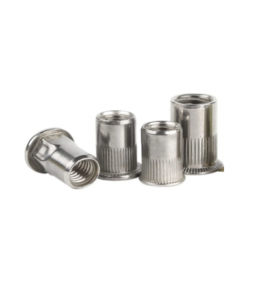 Carbon Steel Flat Head Pull Rivet Nut