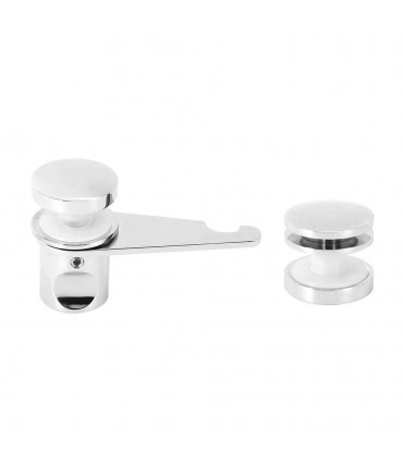 Hardware Specialist Glass To Glass Shower Door Latch