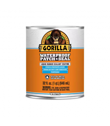 Gorilla Waterproof Patch & Seal Liquid Rubber Sealant Coating - 32 oz