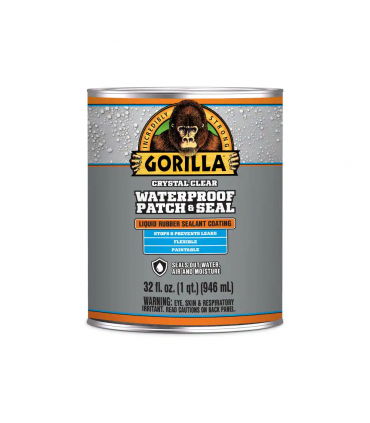 Gorilla Waterproof Patch & Seal Liquid Rubber Sealant Coating - 32 oz