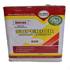 Donson 820 3kg Fast Drying Superior Contact Adhesive