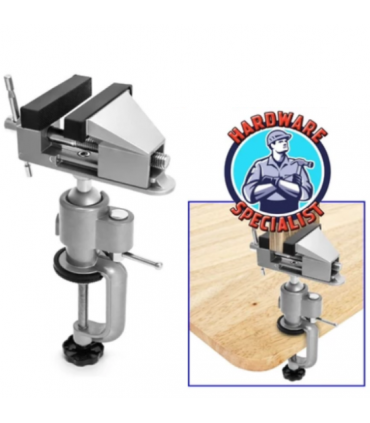 Hardware Specialist 3 Inch Portable Woodworking Universal Vice Clamp