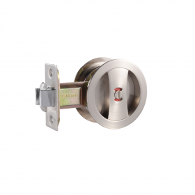 Nikawa SD88 Flush Concealed Screw Round Design Sliding Door Lock