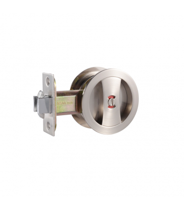 Nikawa SD88 Flush Concealed Screw Round Design Sliding Door Lock