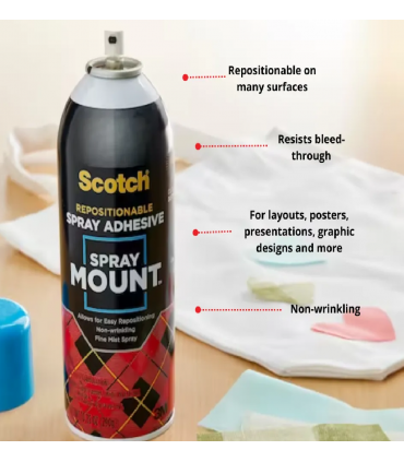 3M Spray Mount Repositionable Adhesive 6065