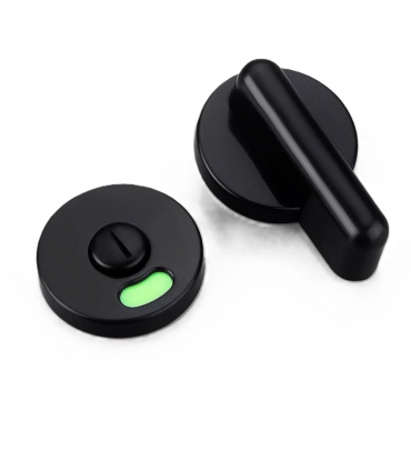 Hardware Specialist Engaged Bathroom Toilet Round Indicator Toilet Door Lock
