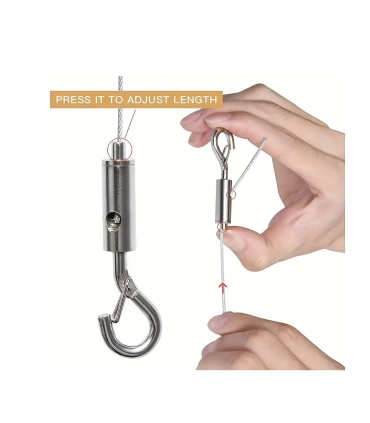 Hardware Specialist Wire Rope Suspension Clamp Hook
