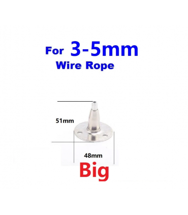 Hardware Specialist Wire Rope Suspension Clamp Hook