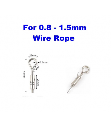 Hardware Specialist Wire Rope Suspension Clamp Hook
