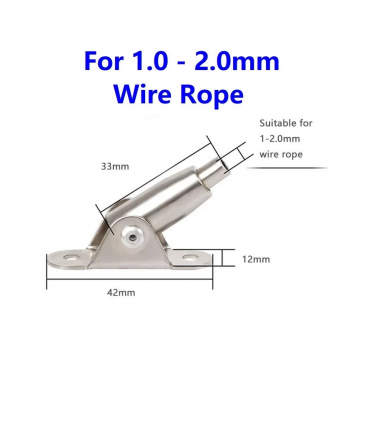 Hardware Specialist Wire Rope Suspension Clamp Hook