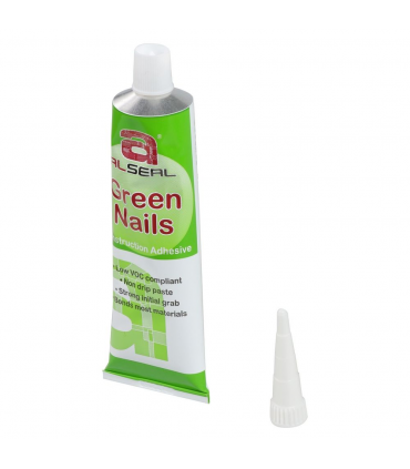 Alseal AS-1233 Low VOC Green Nails Strong Construction Adhesive - 75g