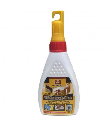 Alseal AS-1222 Strong Bond White Craft Glue - 125g