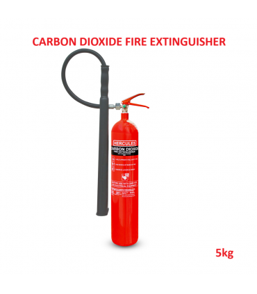 Hercules Carbon Dioxide Squeeze Lever Fire Extinguisher