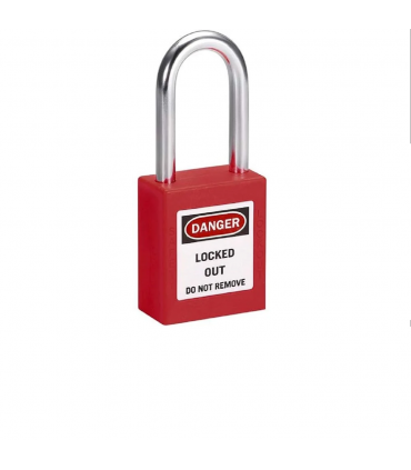 Hardware Specialist Lockout/Tagout Safety Plastic Padlock (Loto Lock)