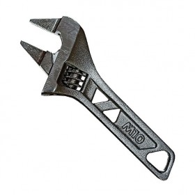 M10 Heavy-Duty Vanadium Steel Stubby Adjustable Wrench