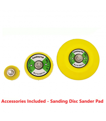 Pneumatic Tools 90 Degree Elbow Right Angle Random Orbital Air Sander