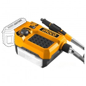 Ingco CMGLI20011 P20S 20V Lithium-Ion Die Grinder with 40 Pcs - Bare Unit