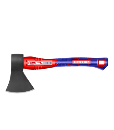 Emtop EHAMAX0600 Carbon Steel Axe with Fiberglass Handle