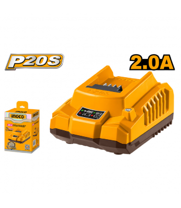 Ingco FCLI2001 20V Fast Intelligent Battery Charger