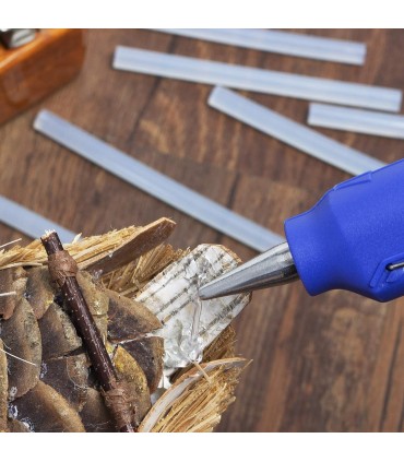 30cm Super Clear Glue Sticks for Glue Guns - 34 Pcs/Pack