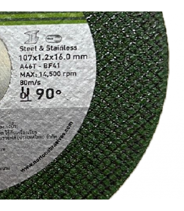 Norton EN12413 Expert Fast Cut Grinding Wheel