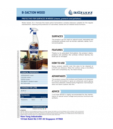 Bellinzoni B-3 Action Wood Protector - 750ml