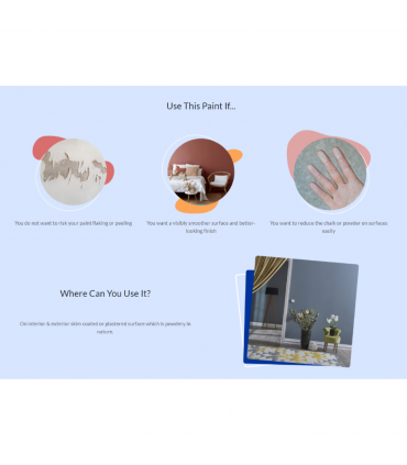 Nippon Paint Durable Interior & Exterior Paint Solution No More Chalk - 5Kg