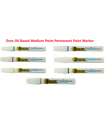 Orex Oil Based Medium Point Permanent Paint Marker