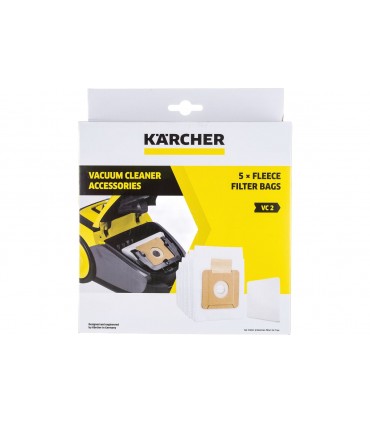Karcher Fleece Filter Bags Set for VC2