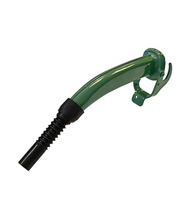 Jerry Metal Fuel Can Green with Spout System - 20 Litre