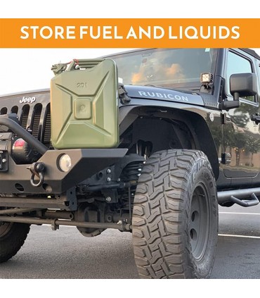 Jerry Metal Fuel Can Green - 20 Litre