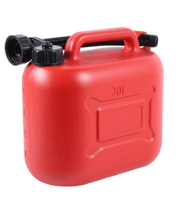 HDPE Plastic Jerry Fuel Tank Petrol Storage Can - Red