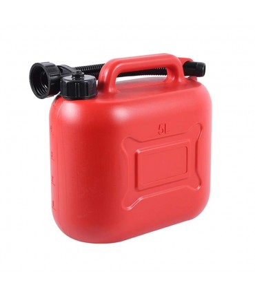 HDPE Plastic Jerry Fuel Tank Petrol Storage Can - Red