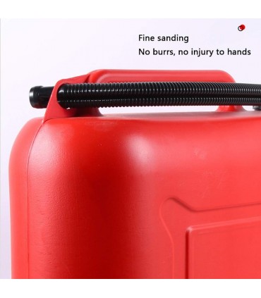 HDPE Plastic Jerry Fuel Tank Petrol Storage Can - Red
