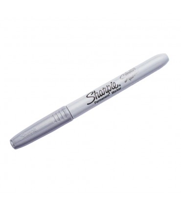 Sharpie Fine Tip Point Metallic Permanent Markers - Silver
