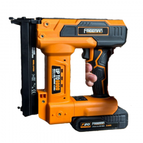 Freeman LD1022J 20V Max Lithium-Ion Cordless Upholstery Air Nailer/Stapler Kit