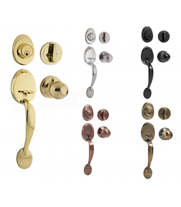 Nelon Entrance Door Handle Lockset 1219