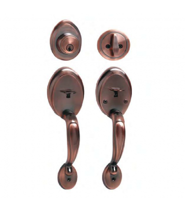 Nelon H1711 Hollow Handles Grip Handleset/Entrance Door Lock