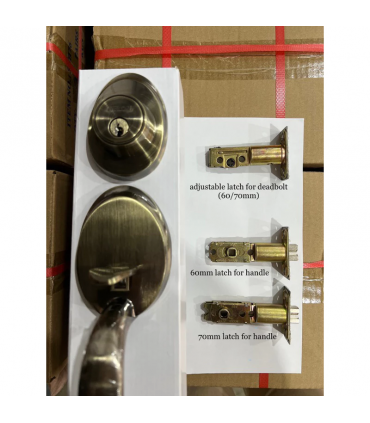 Nelon H1711 Hollow Handles Grip Handleset/Entrance Door Lock