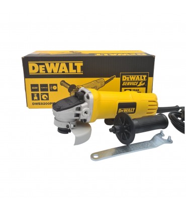 DeWalt DWE8200PL 850W 100mm Angle Grinder with Ergonomic Paddle Switch