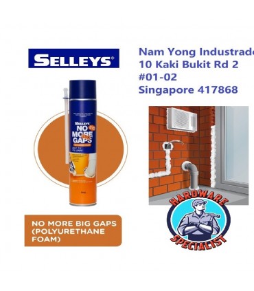 Selleys No More Gaps PU Foam Expansion 750ml / Fill Up Gap / Soundproofing / Insulation