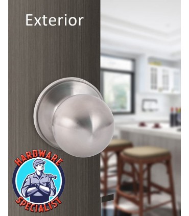 Nelon 587-2 Cylindrical Entrance Door Lock (Keyless)