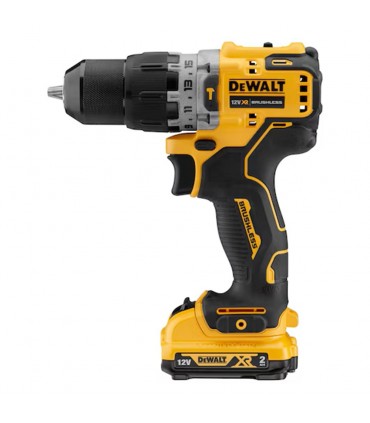 DeWalt DCD706D2A 12V Lithium-Ion Brushless Cordless Hammer Drill Driver Kit