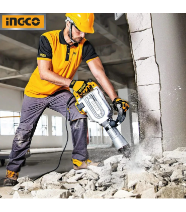 Ingco PDB17008 1700W Heavy-Duty Electric Demolition Breaker