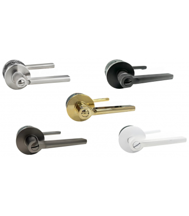 Nelon Heavy Duty Tubular Lever Door Lock/Bathroom Door Lock/Toilet Door Lock