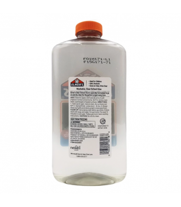 Elmer's 2024691 Washable Liquid School Clear Glue - 1 Quarts